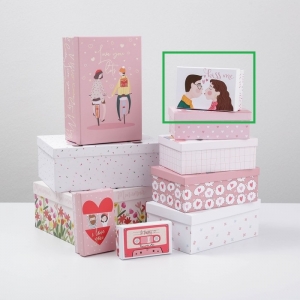 Подарочная коробка "Love" 15*9.5*5.5 см